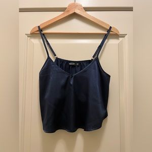 Nasty Gal Satin Strappy Cami Top - 6